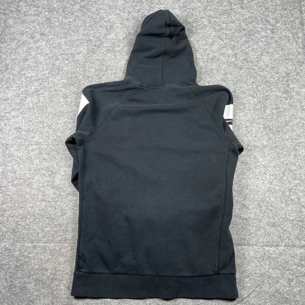 Jordan Pullover Hoodie Mens Medium Black Jumpman Block Sleeve Raglan 806031-010